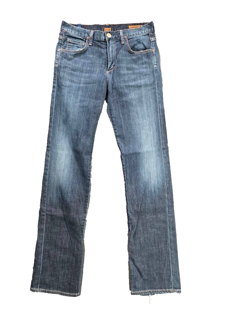 Citizens of Humanity Kelly Denim Low-Rise Bootcut Jeans Medium Wash 30 A008534
